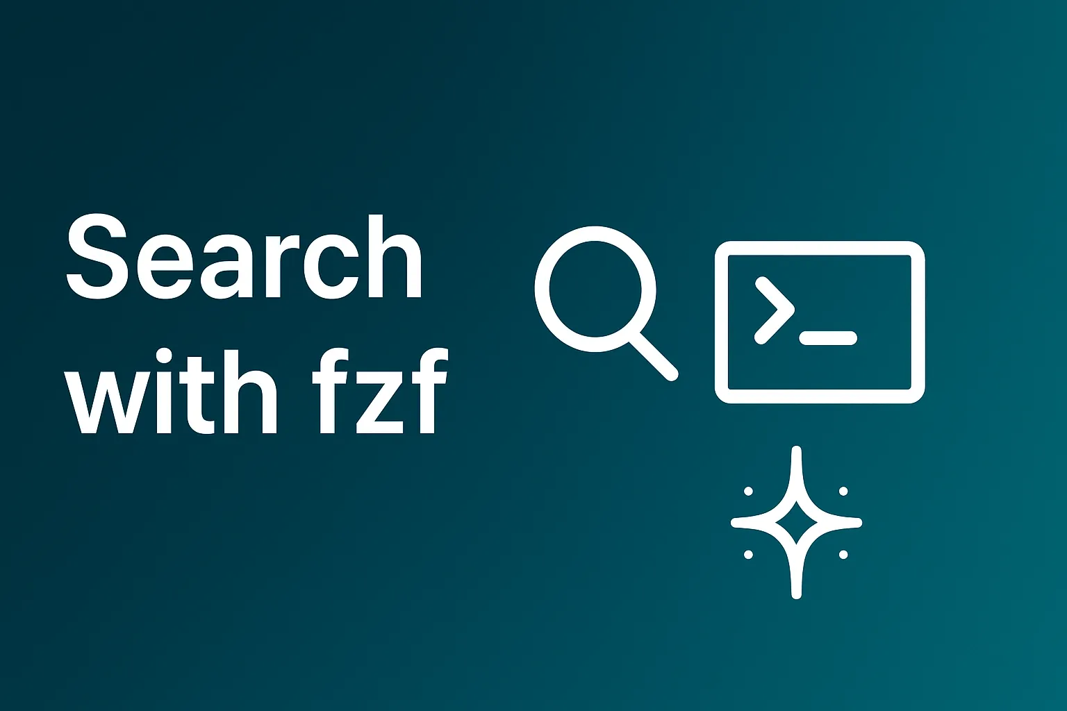 Supercharging Unix search with fzf